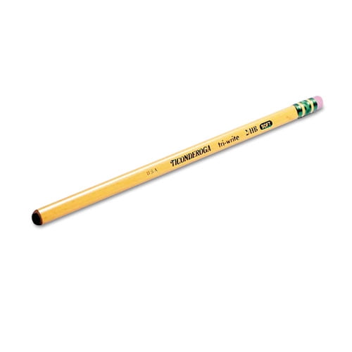 Tri-Write Triangular Pencil, HB (#2), Black Lead, Yellow Barrel, Dozen Tri-Write Triangular Pencil, HB (#2), Black Lead, Yellow Barrel, Dozen