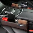 thumbnail image 5 of Tgbvmt Car Seat Filler Organizer Multifunctional Auto Console Storage Box for Front Seat, Holds Phone, Sunglasses and Other Essentials, Leather Material, Prevents Clutter and Items Falling, 5 of 8