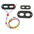 thumbnail image 2 of Bearded Dragon Lizard Leash Harness Set Soft Leather Reptile Leash, Multiple Sizes, Comfortable Material, Suitable For Small Animals, Bright Colors, 2 of 8