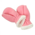 thumbnail image 6 of Dyfzdhu Mittens For Baby Snow Gloves For Kids Girls Boys 1-4Years Infant Winter Snow Ski Gloves Fleece Warm Gloves Pink, 6 of 9
