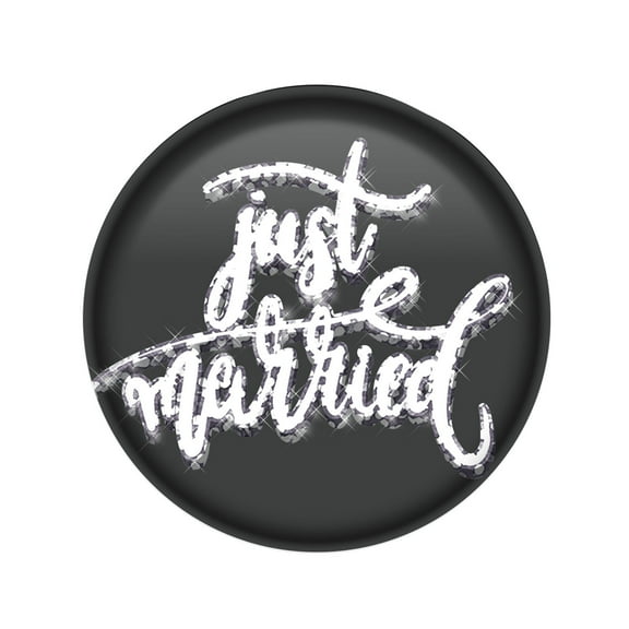 Beistle - Just Married Button - 2" - Pack of 6