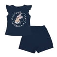 thumbnail image 1 of Conjunto Minnie Mouse Talla 4 Short y Playera Ruffle Liso Azul Marino, 1 of 3