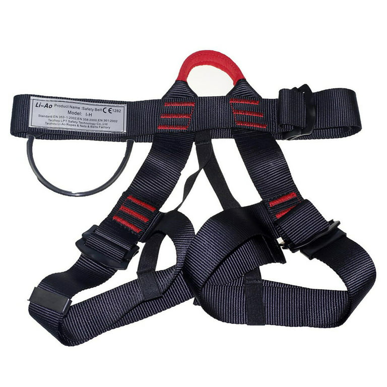 4 PCS Rappelling Harness Climbing Cinch Belt Seat Safety Tree