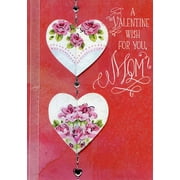 Happy Valentine's Day Mom Greeting Card w/Envelope