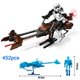 thumbnail image 1 of Star Wars 452 Uds figura batalla General Grievous con sables de luz modelo mandaloriano bloque de construcción para construir Luke Darth Vader juguete, 1 of 4