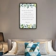 thumbnail image 2 of Psalm 27 4 Bible Verse Wall Art Botanical Scripture Print for Christian Home, One Thing I Ask of The Lord, Baptism Gift Poster Canvas Room Decor, 2 of 6