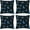 Black18, variant on Abstract Geometric Mondrian Throw Pillow Set of 4 Case Plush Sofa Pillow Cover for Bedroom Living Room Sofa 20"X20"