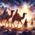thumbnail image 1 of Kit 5D DIY Con Taladro Camello Del Desierto La Natividad 30x30cm, 1 of 9