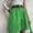 Green, variant on POROPL Women Shorts Summer Fashion High Waist Casual Shorts with Pockets Zip Short