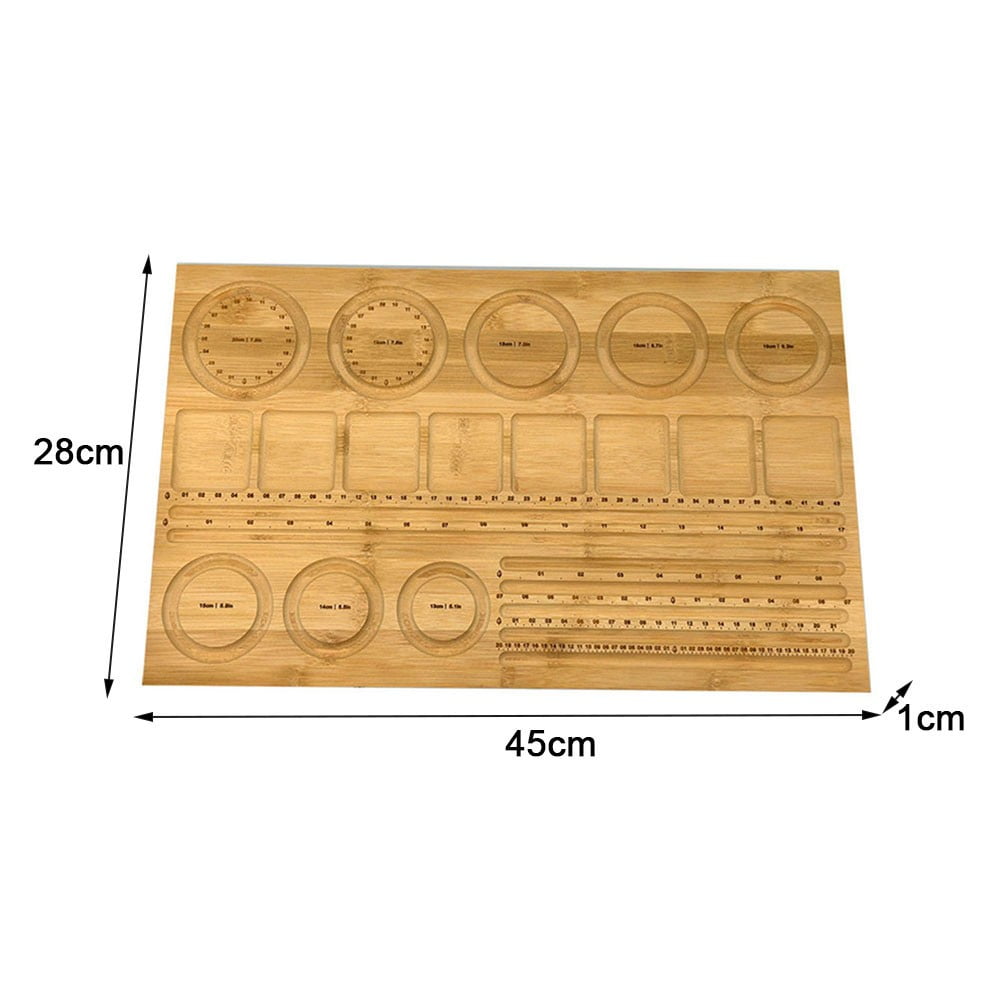 Bamboo Combo Beading Board for Jewelry Bracelet and Other Jewelry Necklaces  