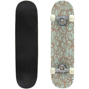 Abstract color seamless pattern for new background Outdoor Skateboard Longboards 31"x8" Pro Complete Skate Board Cruiser