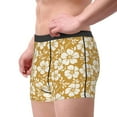 thumbnail image 2 of Uemuo Rose Flowers Pattern Men's Boxer Briefs,Trunk Anti-Chafing,Comfortable, Durable, and Stylish Underwear-, 2 of 9