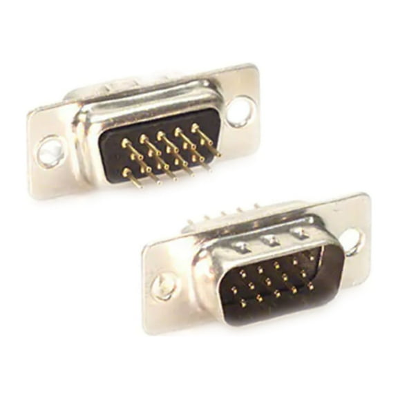 Pack of 10 180-015-112-001 Connector D-SUB HD PLUG 15POS PNL MNT, RoHS