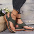 thumbnail image 6 of Willtoo Womens Orthopedic Sandals Arch Support Summer Flat Sandals Lightweight Non Slip Slip on Work Shoes Comfort 2026 New Orthopedic Shoes, 6 of 6