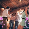thumbnail image 5 of 6 Sets Funny Waist Ping Pong Party Game Kit, Interactive Shake Ball Toss Game with Purple Balls and Adjustable Belts, Adult Party Games for Wedding Bridal Shower Birthday and Team Building Events, 5 of 7