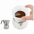 thumbnail image 1 of baomifa-Moka Pot Dosing Funnel, Stovetop Espresso Coffee Maker Distribution Tool Italian Coffee Maker Dosing Ring For Moka Express 6 Cups, Transparent, 1 of 4