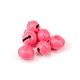 thumbnail image 1 of Xiao Hua Cascabeles de 22 mm, 30 unidades, para manualidades, decoración navideña, fiestas musicales, hogar, festivales y bodas, color rosa oscuro., 1 of 4