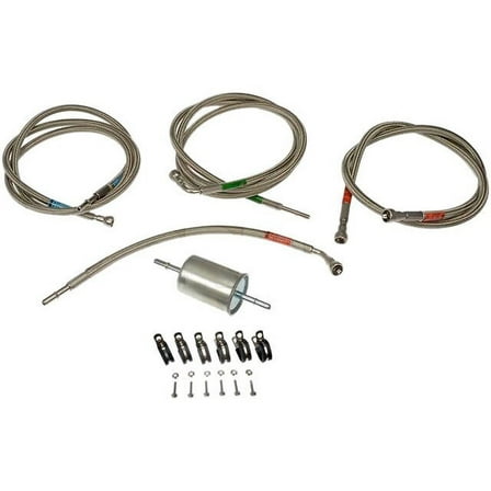Front Fuel Line - Compatible with 2002 - 2003 Chevy Avalanche 1500 5.3L V8