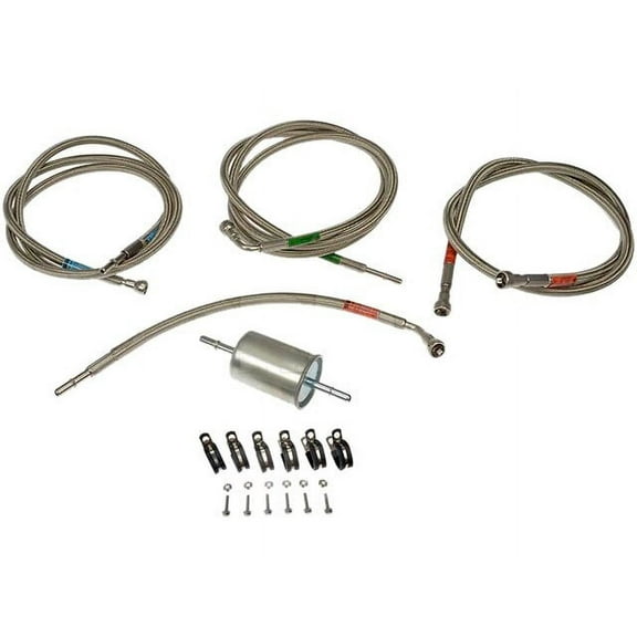 Front Fuel Line - Compatible with 2000 - 2003 Chevy Suburban 1500 5.3L V8 2001 2002