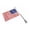 Silver, variant on American Flag Motorcycle Flag With Mounting Bracket Polyester Flag And Aluminum Alloy Pole For Rear Rack Compatible With XL883 1200 X48