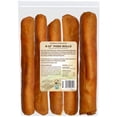 thumbnail image 3 of Pork Chomps 8-10 Inch Premium Roasted Pork Skin Rolls, 5 Count, Rawhide-Free Dog Chews, 3 of 8