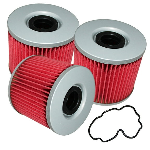for Suzuki GS750 1977 1978 1979 1980 1981 1982 1983 Oil Filter 3-Pack
