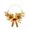 B, variant on BingTong Christmas Wreath With LED Lights – Light Up Golden Xmas Wreath Swag, LED Light Artificial Gold Leaf Red Velvet Ball Front Door Hanging Ornament, Winter Holiday Indoor Wall C