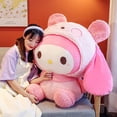 thumbnail image 3 of Sanrio My Melody-muñeco de peluche de gran tamaño, almohada de Panda, juguete de peluche Kawaii, regalo de Hello Kitty Kuromi, 3 of 4
