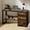 Black and Brown, variant on DreamCurship Computer Desk with 3 Drawers, 47 inch Home Office Desk with Bottom Shelves Storage, Writing Desk for Small Spaces, Black and Brown