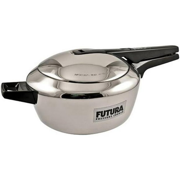 Hawkins  Futura Stainless Steel Pressure Cooker - 4 Litres