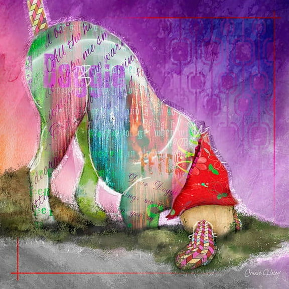 Marmont Hill "Dig It II" by Connie Haley Painting Print on Wrapped Canvas