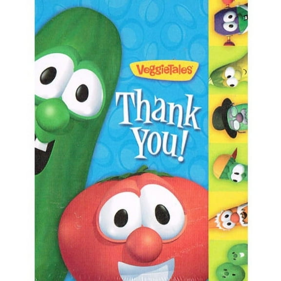 Veggie Tales Thank You Cards w/ Env. (8ct)