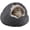 Dark Grey, variant on Round Fluffy Hooded Cat Bed Cave with Anti-Anxiety Design, Cozy Cuddler Pet Bed for Cats and Small Dogs, Anti-Slip Bottom, Machine Washable Soft Blanket
