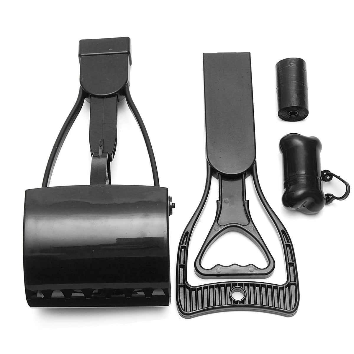 Dog Pooper Scooper Dog Cat Pet Plastic Jaw Poop Scoop Pick Up Clean