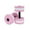 Pink #5, variant on 2-Pack EVA Foam Water Aerobics Dumbbells | Buoyant Pool Exercise Weights for Aqua Fitness | 11" Length | 6.3" Diameter | Soft Grip Handles | Swim & Spa Workout Equipment