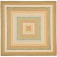 thumbnail image 5 of SAFAVIEH Braided Marco Stripe Bordered Area Rug, Tan/Multi, 8' x 10' Oval, 5 of 8
