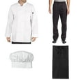 thumbnail image 1 of Student Chef Bundle Pack Includes Chef Coat, Pants, Hat & Apron, 1 of 1