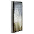 thumbnail image 3 of Stupell Industries Tall Bare White Trees Nature Landscape Painting Gray Floater Framed Canvas Art Print Wall Art, 11 x 25, 3 of 9