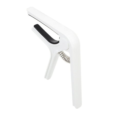 FELTECHELECTR Guitar Capo for Acoustic Guitar Accessories White Plastic Steel 1Pack 9.57X3.74X0.39In