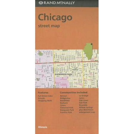 Chicago Map - Rand mcnally chicago, illinois street map: 9780528007842