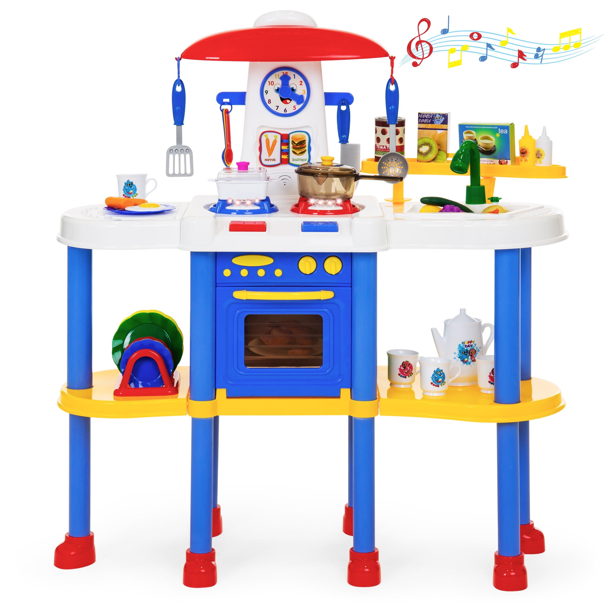 Best Choice Products Kids Pretend Kitchen Cooking Cookware Play Kids Pretend Kitchen Cooking Cookware