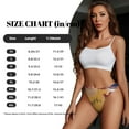thumbnail image 5 of Gokiu Sml Jeffy Seamless Thongs for Women Underwear Sexy No Show Panties Bikini Undies, 5 of 7