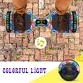 thumbnail image 2 of LIEAGLE 6.5" Bluetooth Hoverboard Two-Wheel Self Balancing Hoverboard with LED lights Electric Scooter Hoverboard for Kids Colorful Circles, 2 of 5