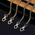 thumbnail image 5 of 1set 2pcs 2 Colors 46.4Inch Iron Lantern Chain Strap Alloy Swivel Clasps Handbag Chains Purse Chain Straps Shoulder Cross Body Chains Purse Making Supplies, 5 of 8
