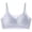 Blue, variant on Women's Bras Lightweight Seamless No Wire T-Shirt Bra Flat Seam Design Invisible Under Thin Shirts M-3XL