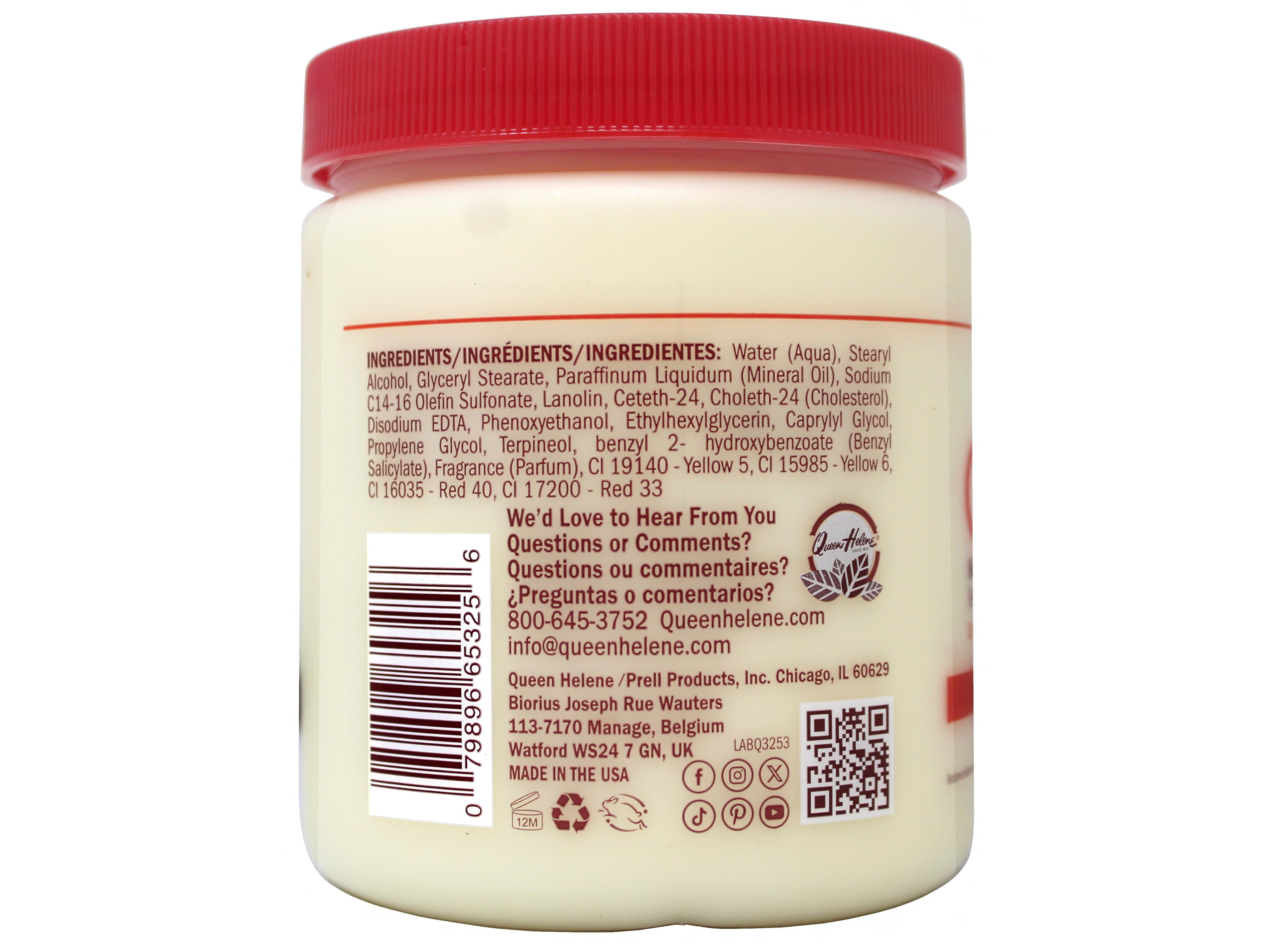 6 Pack - Queen Helene Cholesterol Cream, Deep Conditioning Hair Treatment, for Dry, Over-Processed Hair, 15 oz