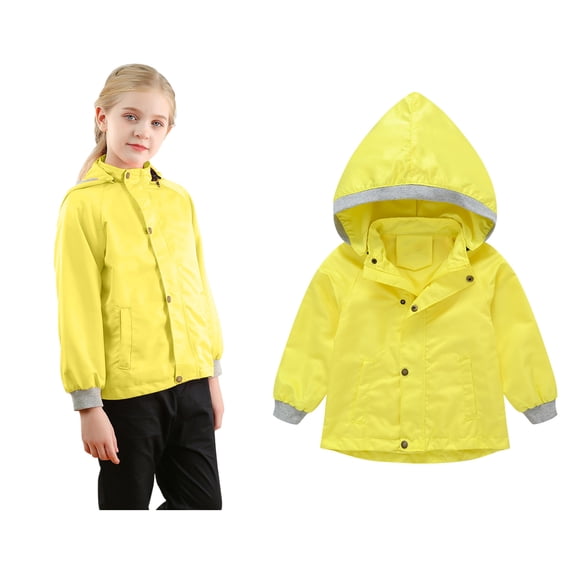 Wind Breaker Toddler Girls Windbreaker Zip Up Sweatshirt Lightweight Jacket Fall Clothes Toddler Girls Clothing 2-3 Years