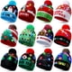 thumbnail image 2 of Sombrero de suéter de Navidad con luz LED para adultos y niños, gorro de punto Unisex, gorro intermitente de invierno, decoración de fiesta de año nuevo, 2023, 2 of 4