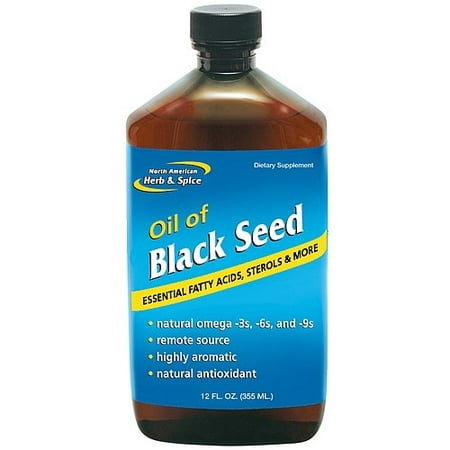 North American Herb & Spice Oil of Black Seed 12