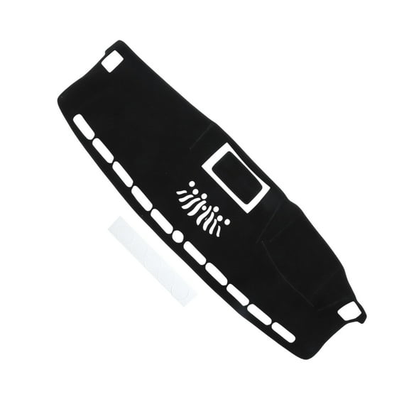 Unique Bargains Dashboard Cover Anti-Slip Dash Cover Mat Carpet for Ford for Ranger 2019-2022 Polyester Black